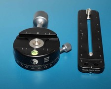 REALLY RIGHT STUFF PANORAMAPLATTE PCL-1B + SCHIENE MPR-1B TOPZUSTAND !!!