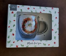 Teeglas-Kaffeeglas mit Henkel•Geschenkverpackung•Doppelwandig,,ihr" NEU