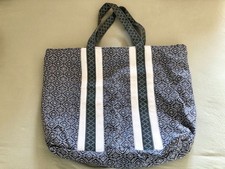 Strandtasche Stoff blau