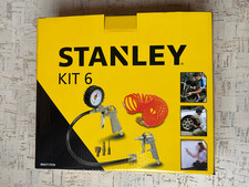 STANLEY Pneumatisches Werkzeugset 9045717STN Kompressor Zubehör Druckluftpistole