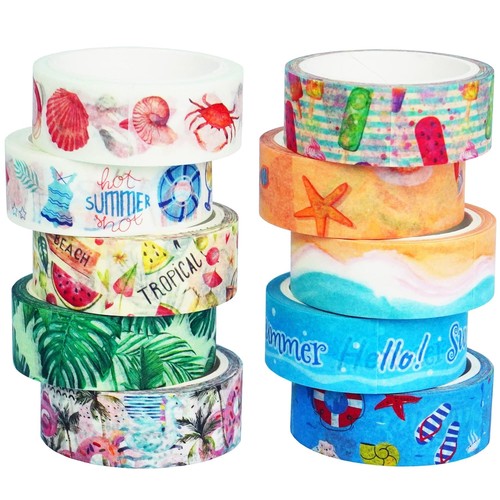 Sommer washi tape - sommer, set
