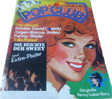 Melanie POP CLUB  Heft September 9/1977 später Melanie POPCORN mit Poster SWEET
