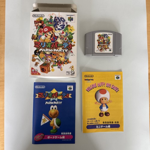 Mario party n64 komplett - party,