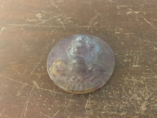 Daum Frankreich Kristall Engel Medaillon Modell1