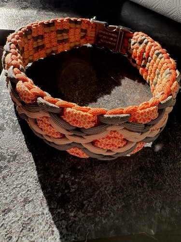 Paracord halsband 47cm - paracord,