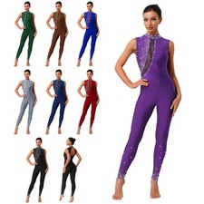 Damen Turnanzug ärmellos