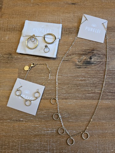 Purelei schmuck set gold kette - schmuck,