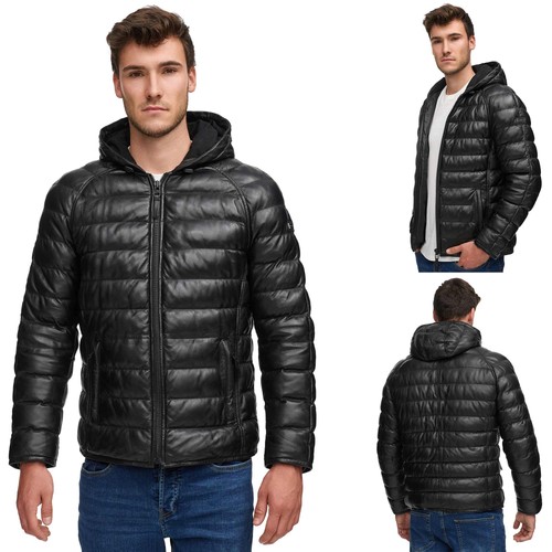 Tazzio lederjacke steppjacke - lederjacke,