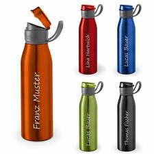 Trinkflasche mit Name GRAVUR Wasserflasche aus Aluminium personalisiert Geschenk