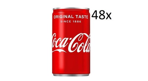 48x coca cola original mini - coca-cola,