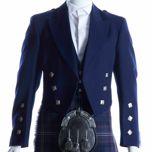 Herren schottischer blue wool - herren,
