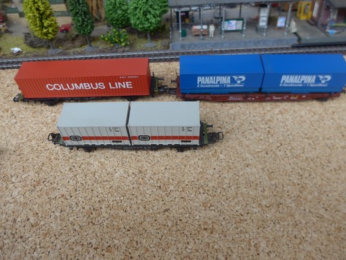 Märklin containertragwagen - ho,
