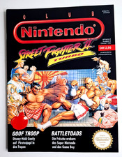 Club Nintendo Magazin SNES Spieleberater Street Fighter II Turbo Zelda Bubsy etc