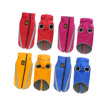 Wasserdichte Hundejacke Winter, Warme Gefütterte Weste Mantel für Kleine/Große