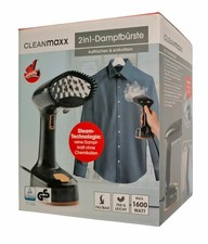 CLEANMAXX 2in1 Dampfbürste