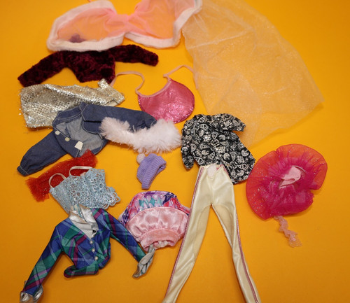 Kleiderset passend für barbie - kleiderset,