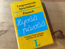 Langenscheidts Sprachführer - Finnisch - HYVÄÄ PÄIVÄÄ  (15. Auflage von 1994)