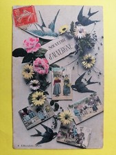 cpa SOUVENIR d'AUVERGNE