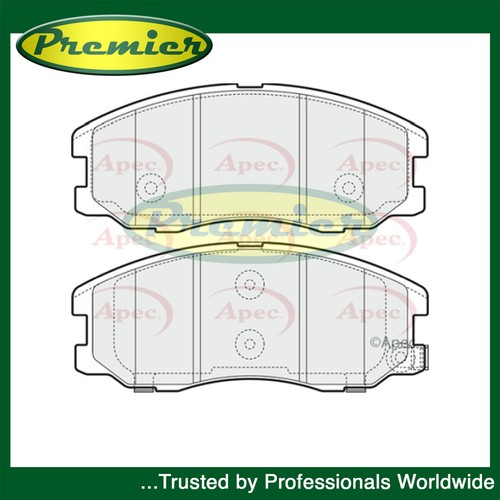Premier front brake pads - premier,