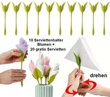 10 Stück Serviettenhalter