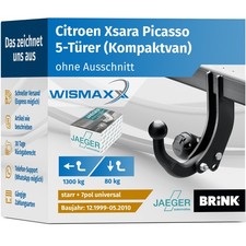 ANHÄNGERKUPPLUNG für Citroen