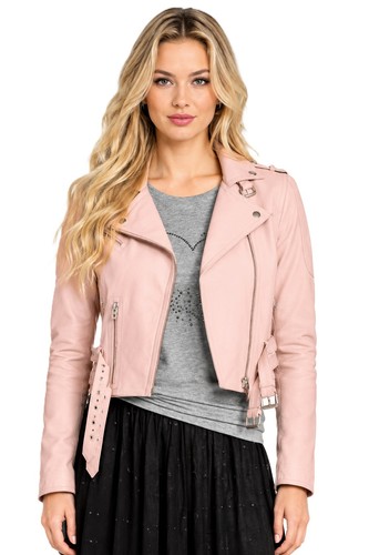 Alba moda leder jacke - leder,