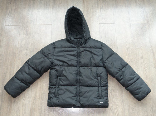 Winterjacke schwarz 164 - schwarz, gr.