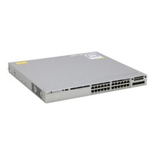 Cisco Catalyst WS-C3850-24P-S 24-Port RJ-45 PoE+ 4x SFP Gigabit Managed Switch
