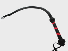 Peitsche aus schwarz/rotes