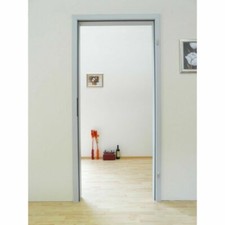 Zarge grau geeignet für Glastüren und Holzinnentüren