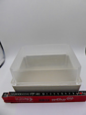 Elektronikgehäuse 185 x 145 mm, IP65 mit 2 Gehäusedeckeln und 2 Montageplatten