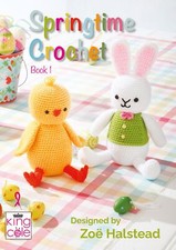 Frühling Häkelbuch 1 King Cole Frühling Ostern Deko Strickanleitung