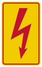 Aufkleber Sticker Hinweis