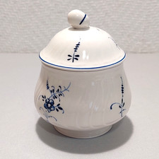 Villeroy & Boch Alt Luxemburg Vieux Luxembourg Zuckerdose mit Deckel Höhe 10cm