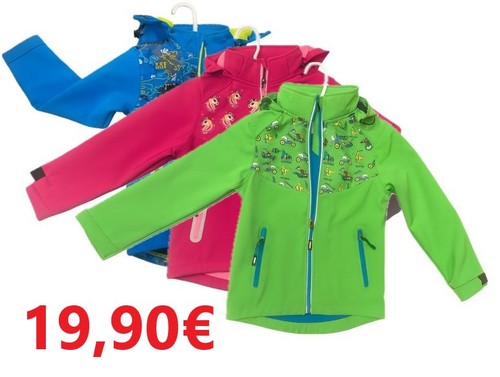 Kinder softshelljacken - softshelljacken, –