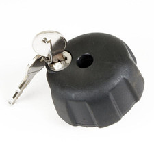 Rändelmutter Knebelmutter Handrad M8 Mutter abschließbar inkl. 2x Schlüssel