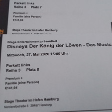 Tickets der könig - 2,