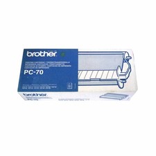 Brother Farbbandkassette PC-70 PC70 für Brother FAX-T72 T74 T76 T78 T82 T84, OVP