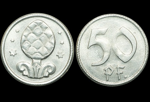 Wertmarke pfennig alu - wertmarke:,