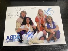 ABBA Autogramm Frida