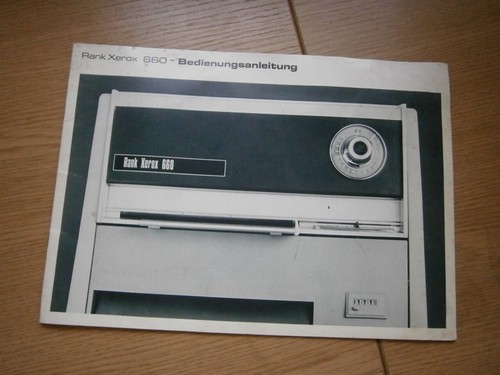 Rank xerox 660 deutsche - 660,