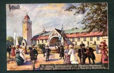 Bayern 1911 HAUPTVERSAMMLUNG Bayr.LEHRERVEREIN tolle AK mit Sonderstempel (19774