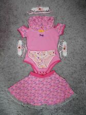 Strampler, Rock, Slip, Arm- und Halsband für Erwachsene sehr hochwertig Gr. S