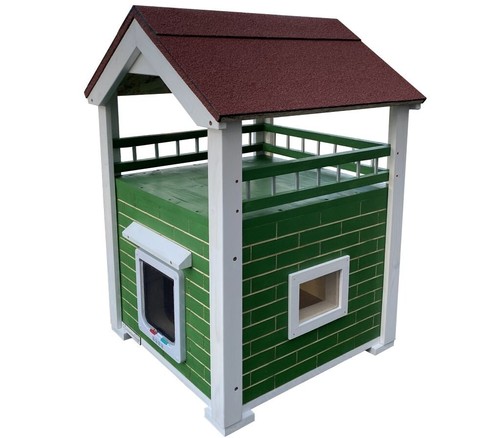 Katzenhaus katzenvilla mit - katzenvilla,