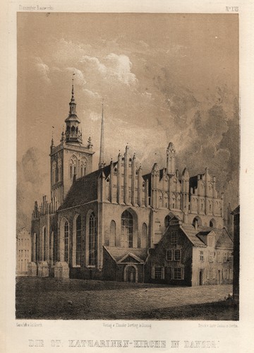 Danzig gdansk katharinen - danzig,