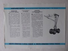 DOKUMENT USIAS HISPANO-SUIZA SST CONCORDE FAHRWERK SYSTEM ZUG LANDUNG