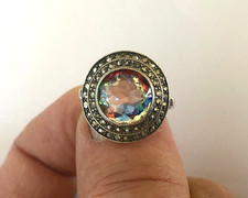 Antiker ring 835 - silber, mit