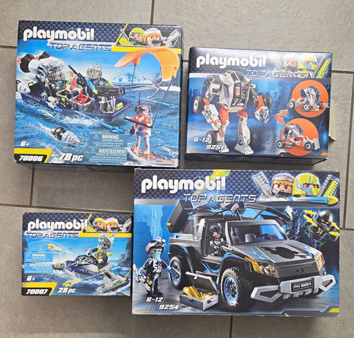 Playmobil top agents konvolut - top,