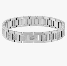 Lacoste Toggle Armband Silber
