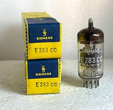 2 neue  Röhren  E283CC   Siemens   versiegelt  006693 + 006694